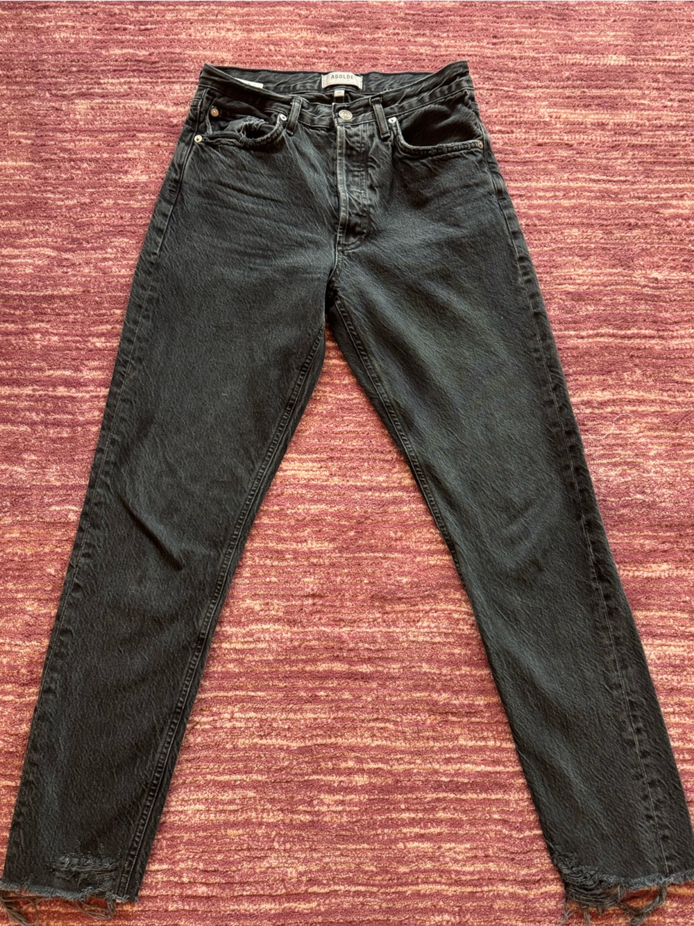 Agolde Black Jamie Jeans Size 25